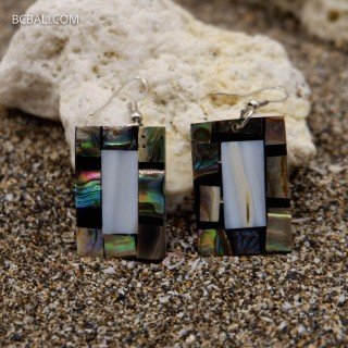 Hot Sale Shell Earrings Premium Handmade from Bali